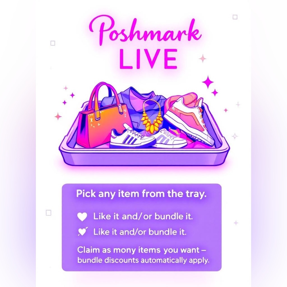 Poshmark Live - Tray Bundling